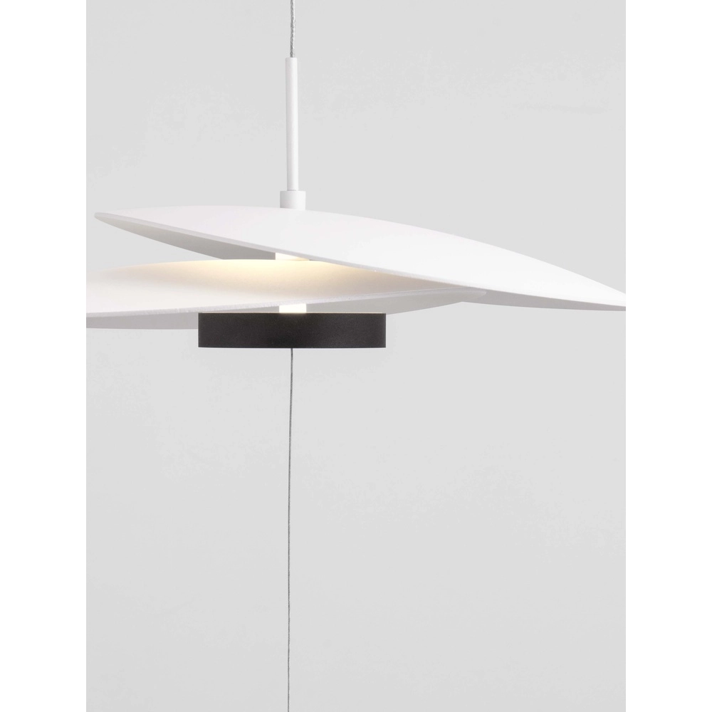 Suspension Olea design blanc Ø 35cm