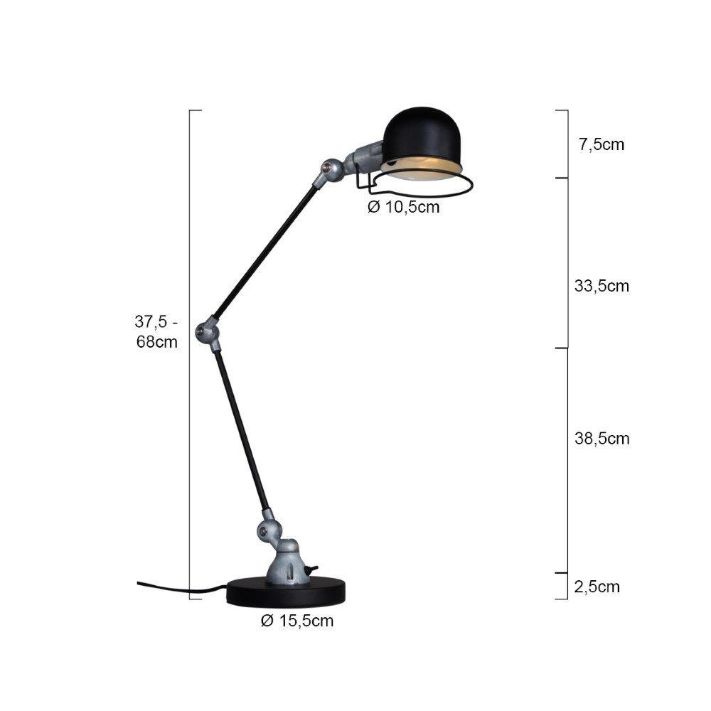 Lampe de bureau Davin Rural Steinhauer 8712746102017