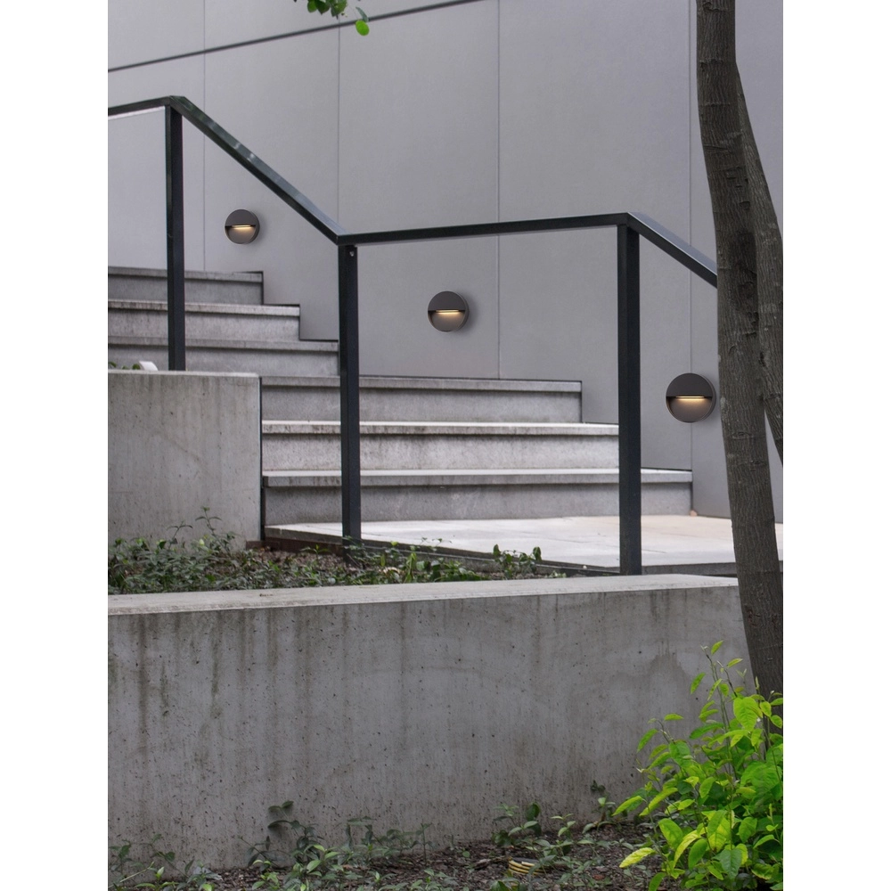 Applique murale design Arne anthracite Lyora 5212017432834