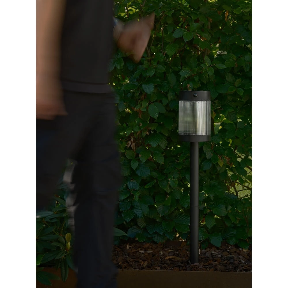Lampe de jardin Coupar Noir Solaire Nordlux 5704924023460