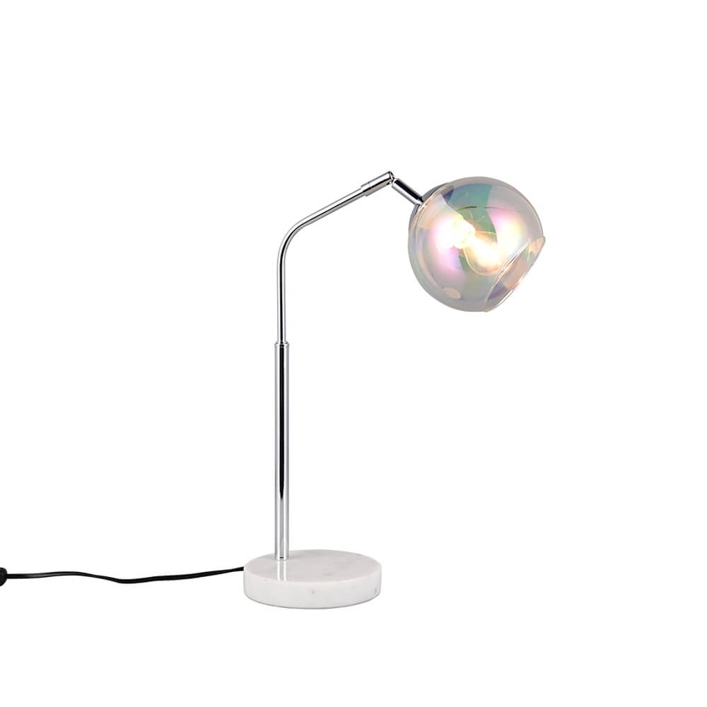 Lampe de table design Paxton chrome