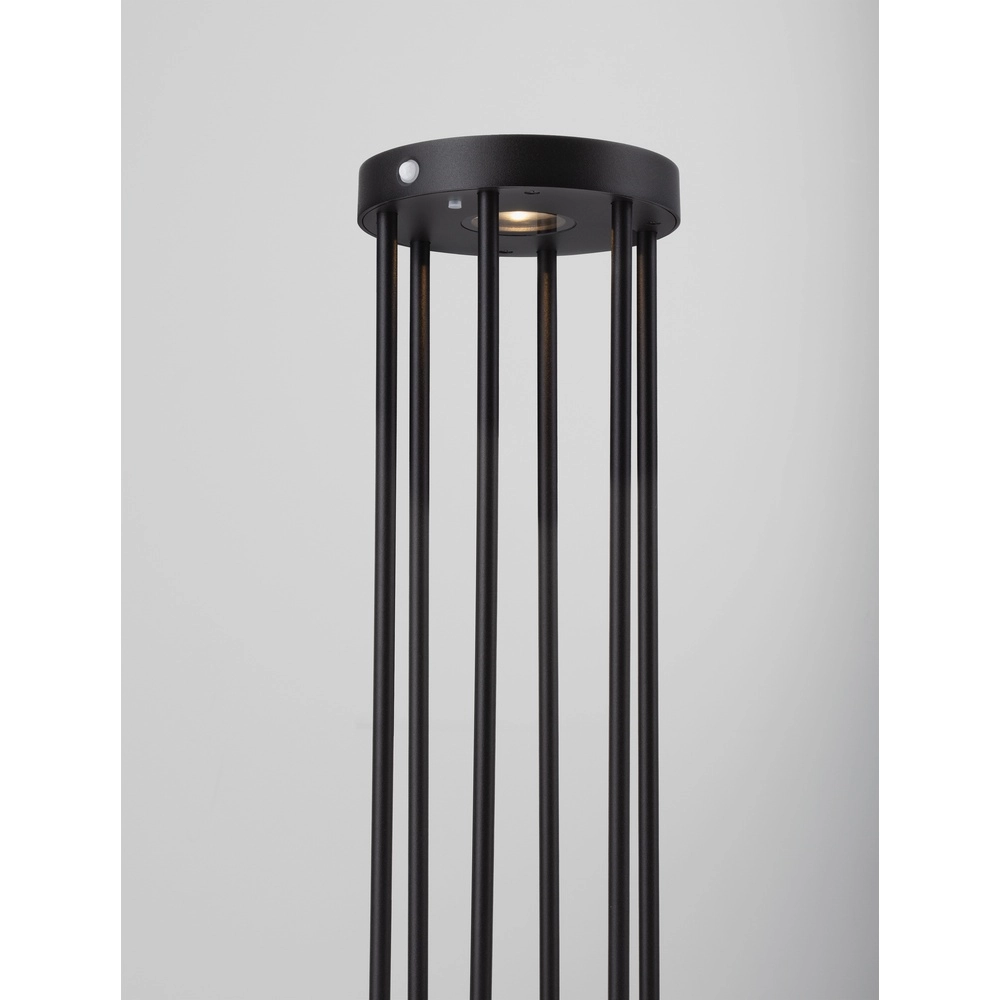 Lampe de jardin solaire Aigo anthracite 50cm Lyora 5212017449436