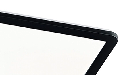 Plafonnier carré Camilla 40cm noir mat Trio 4017807507782