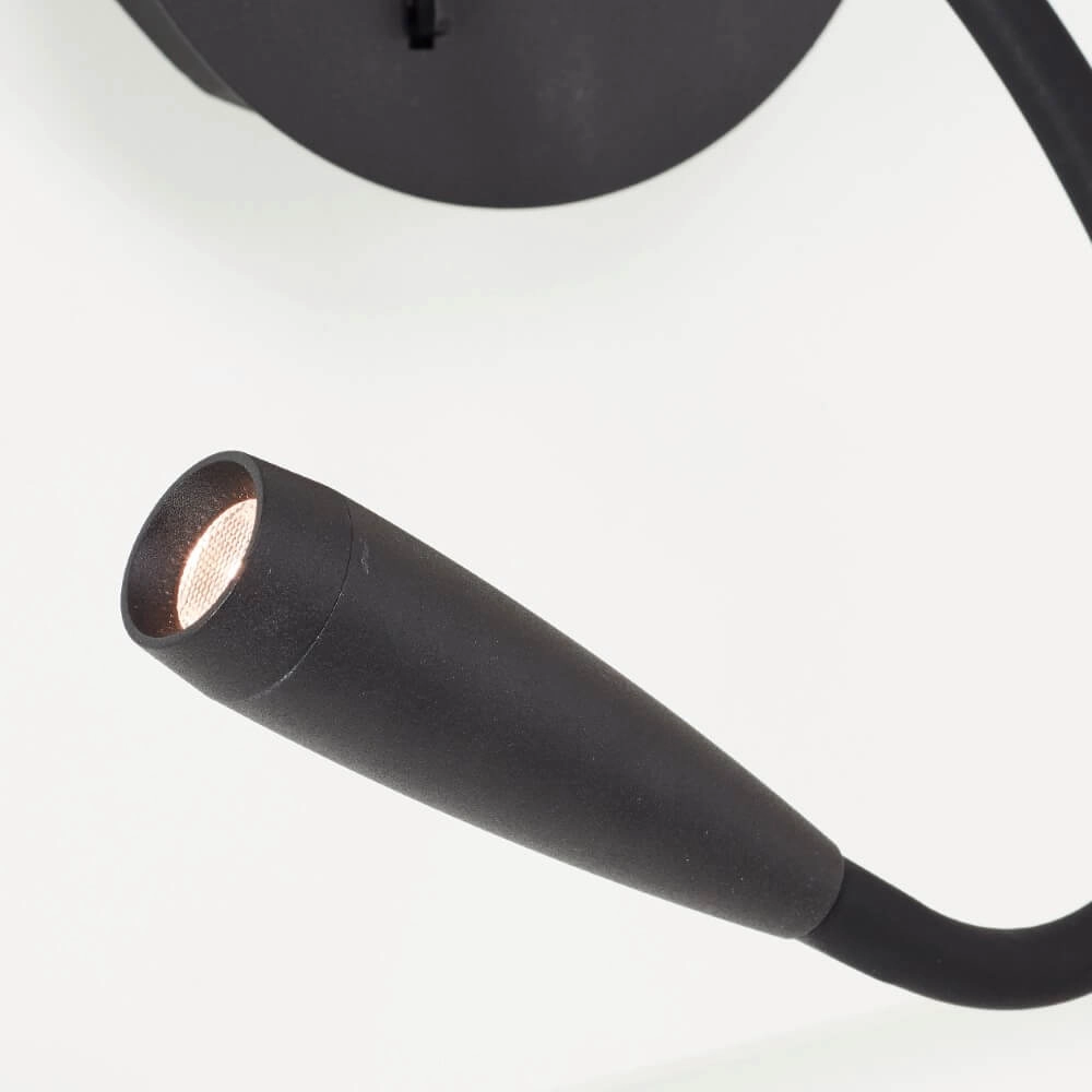 Applique flexible Jutta noir Brilliant 4004353425820