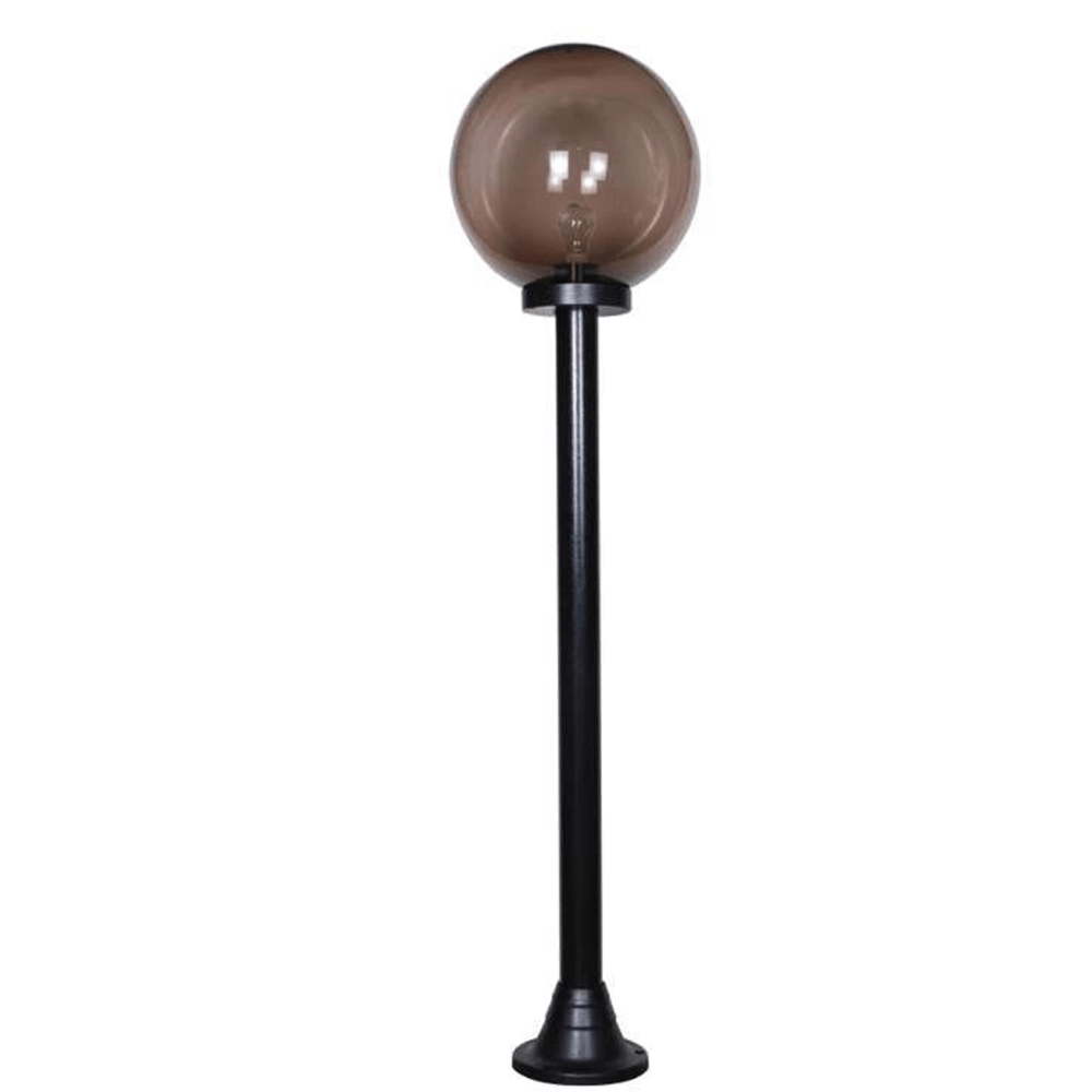 Lampe ampoule Bolano 126cm. Fumée sur pied