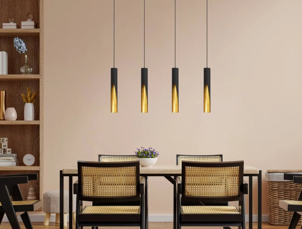 Lampe suspendue LED Barbotto 4 lumières Eglo 9008606270309