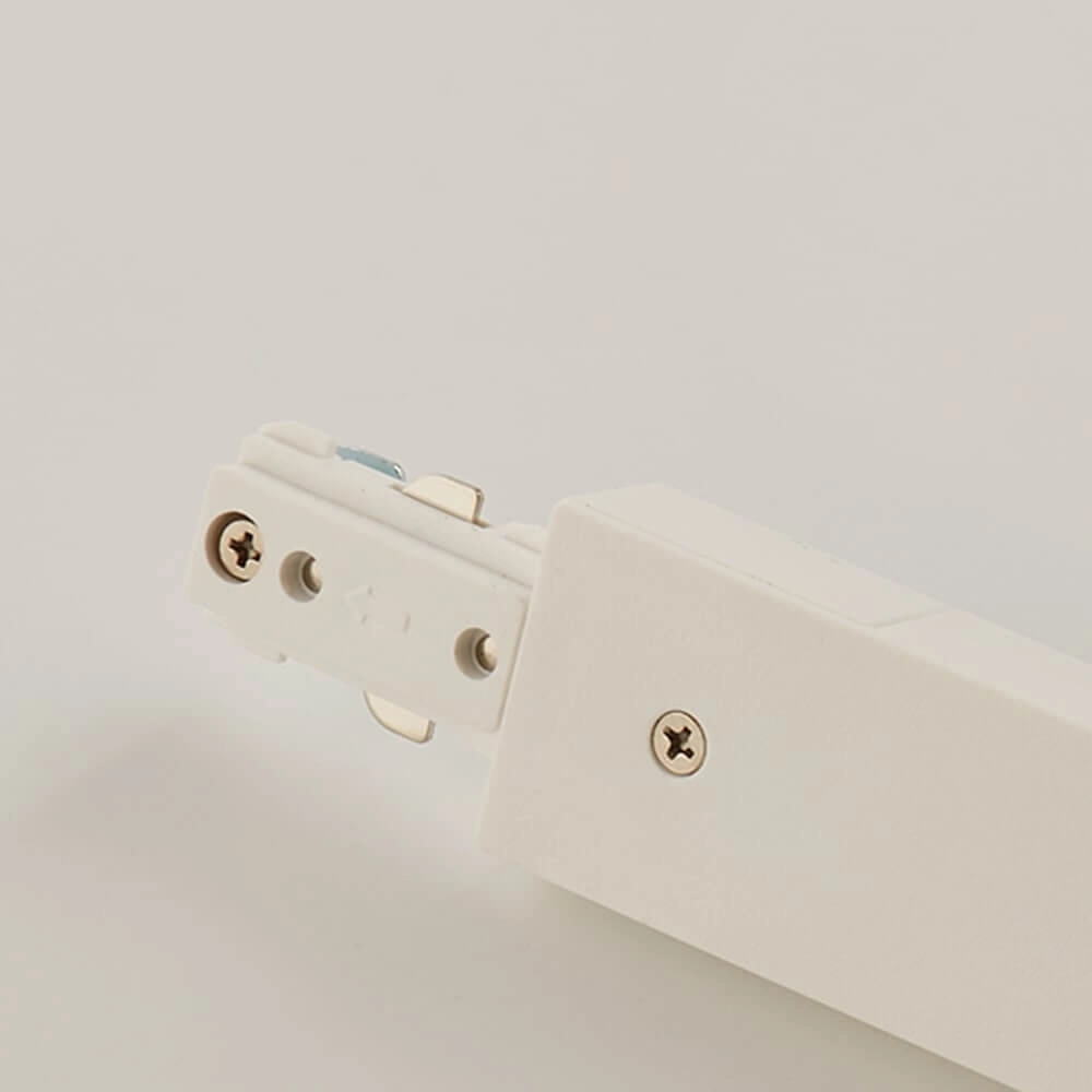 Connecteur droit TraQ blanc Lyora