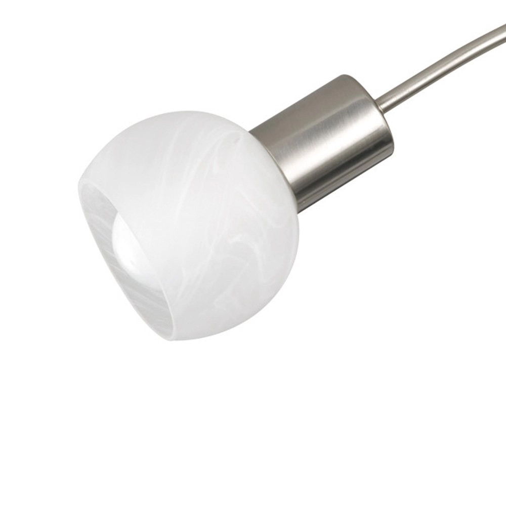 Spot de plafond Antibes Knot 3 lumières nickel mat Trio 4017807358292