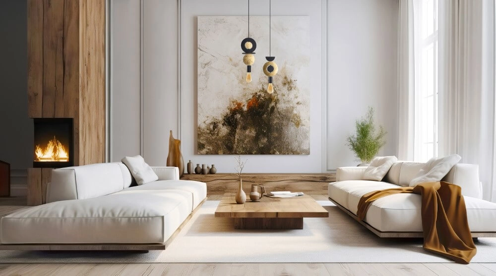 Suspension design Drops Wood F 1 lumière noire Lyora 5903139111805