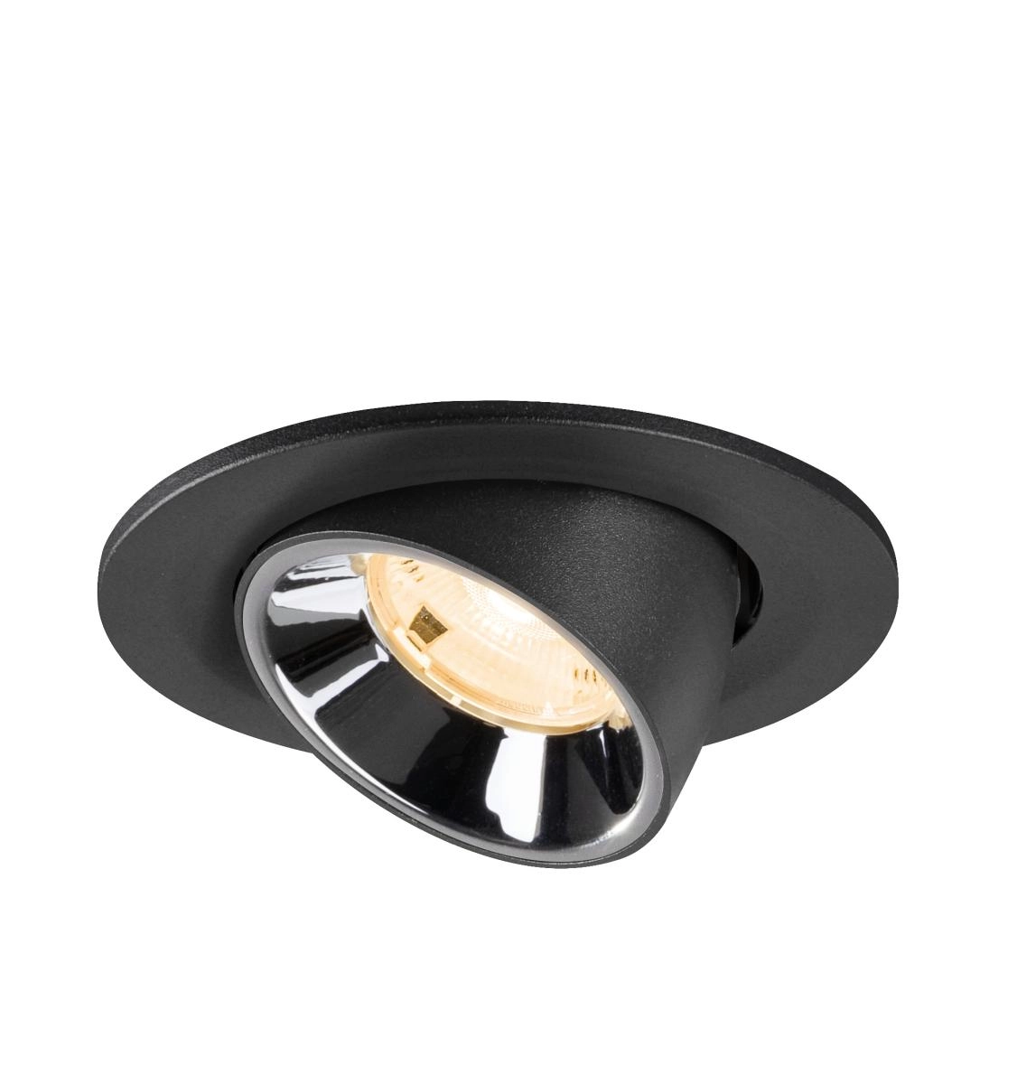 Spot encastré Numinos Gimble S noir/chrome 2700K - 20 deg SLV 4024163313735