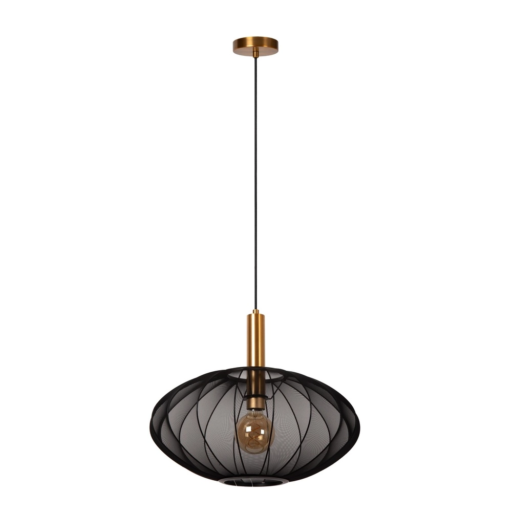 Lampe suspendue Corina noir Ø 50cm