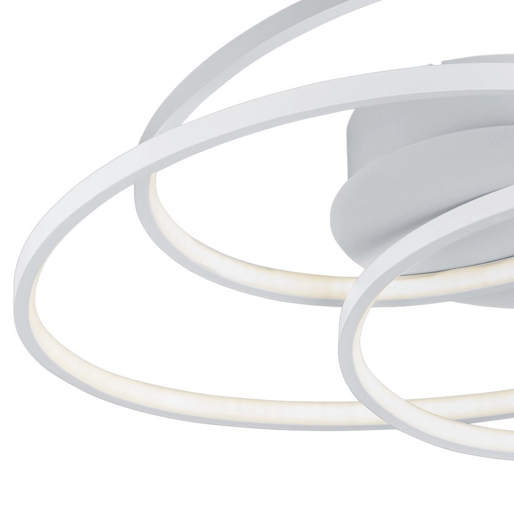 Plafonnier moderne Gale blanc Trio 4017807452235