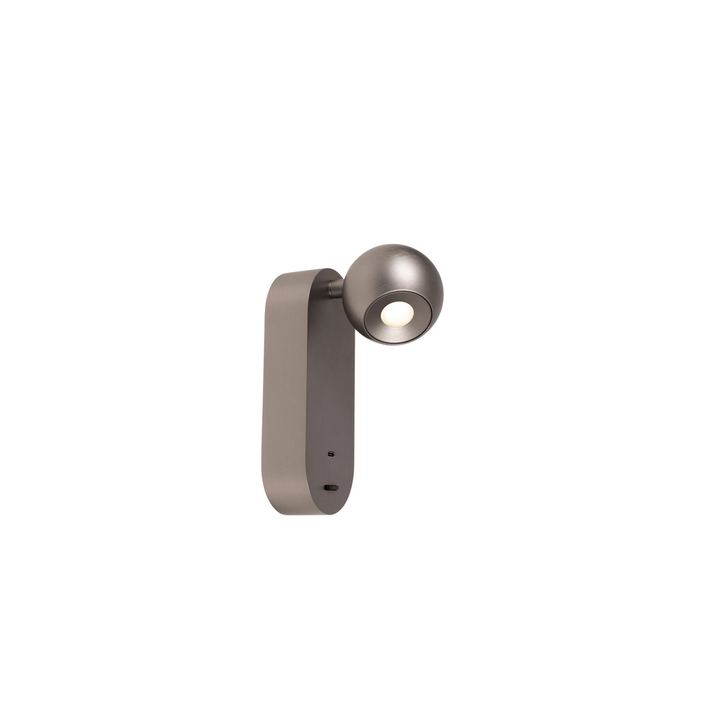 Ampoule de lampe murale Montana Design Grey