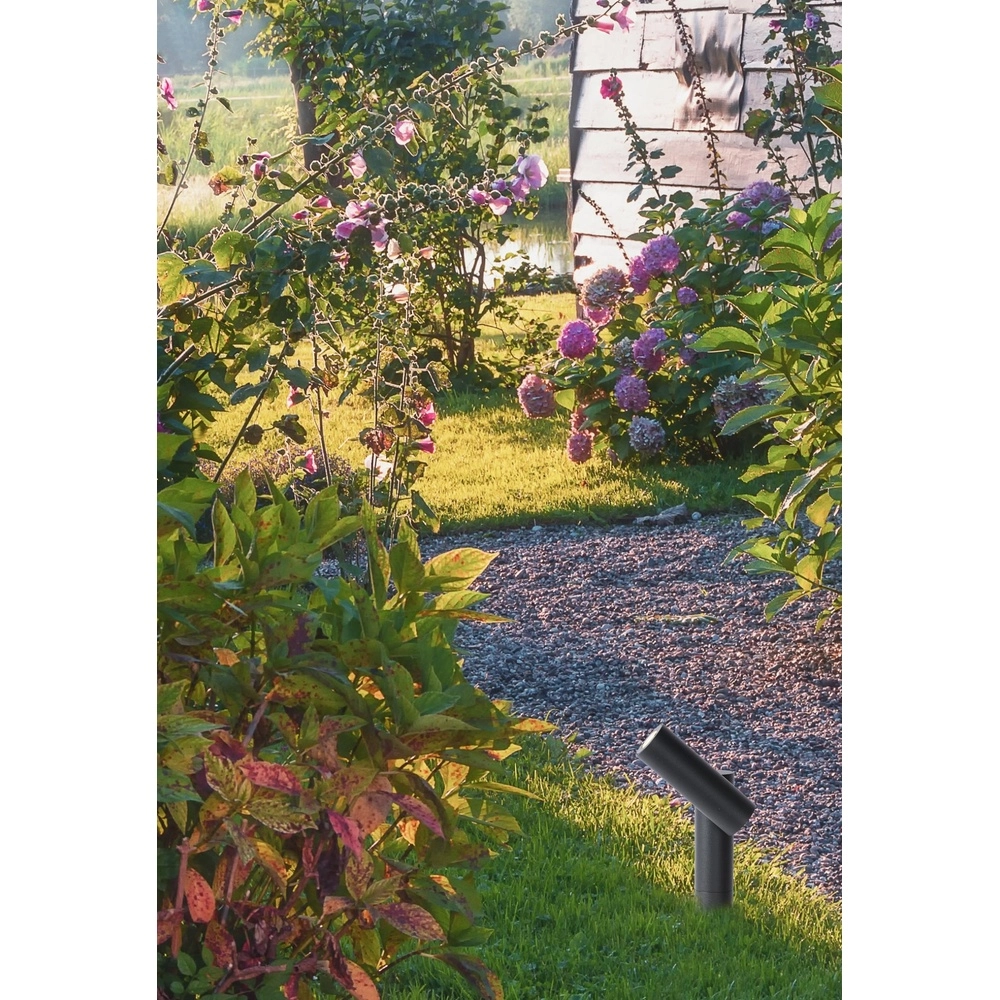 Emplacement de pointe de jardin Tatum anthracite Lucide 5411212271662