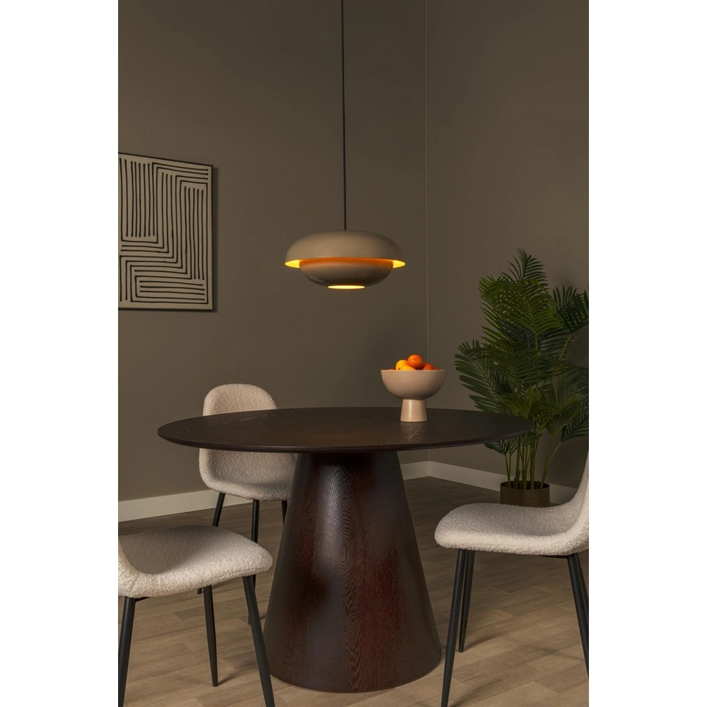 Lampe suspendue Younes Ø 40 cm taupe Lucide 5411212650184