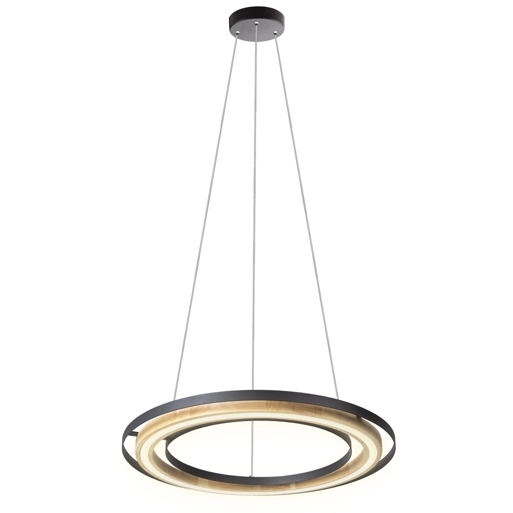 Lampe pendante de conception Rilas Noir simple