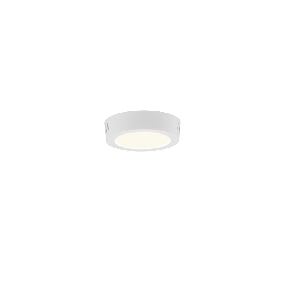 Lampe de plafond Laru Ø 12 cm de blanc
