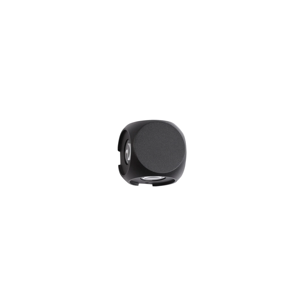 Applique murale unique Zari 4 lumières anthracite