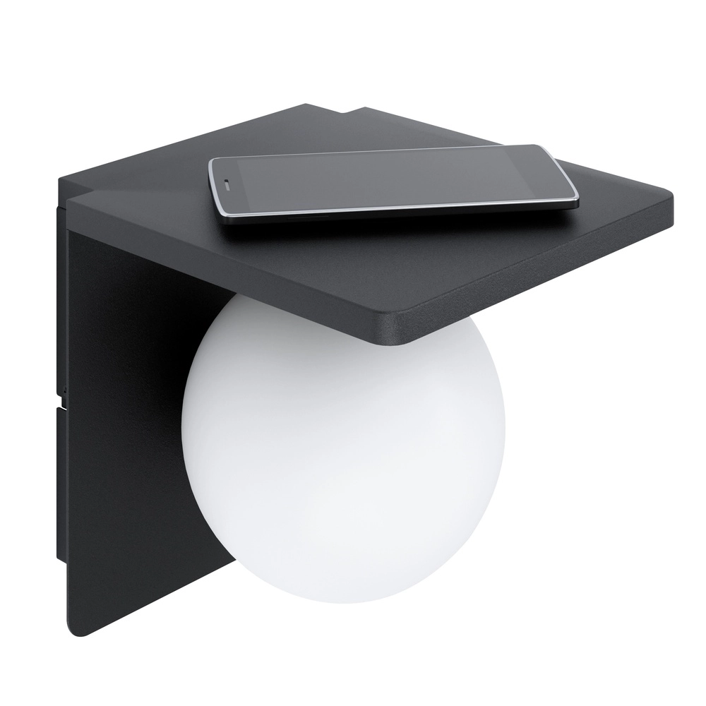 Lampe murale Ciglie Noir