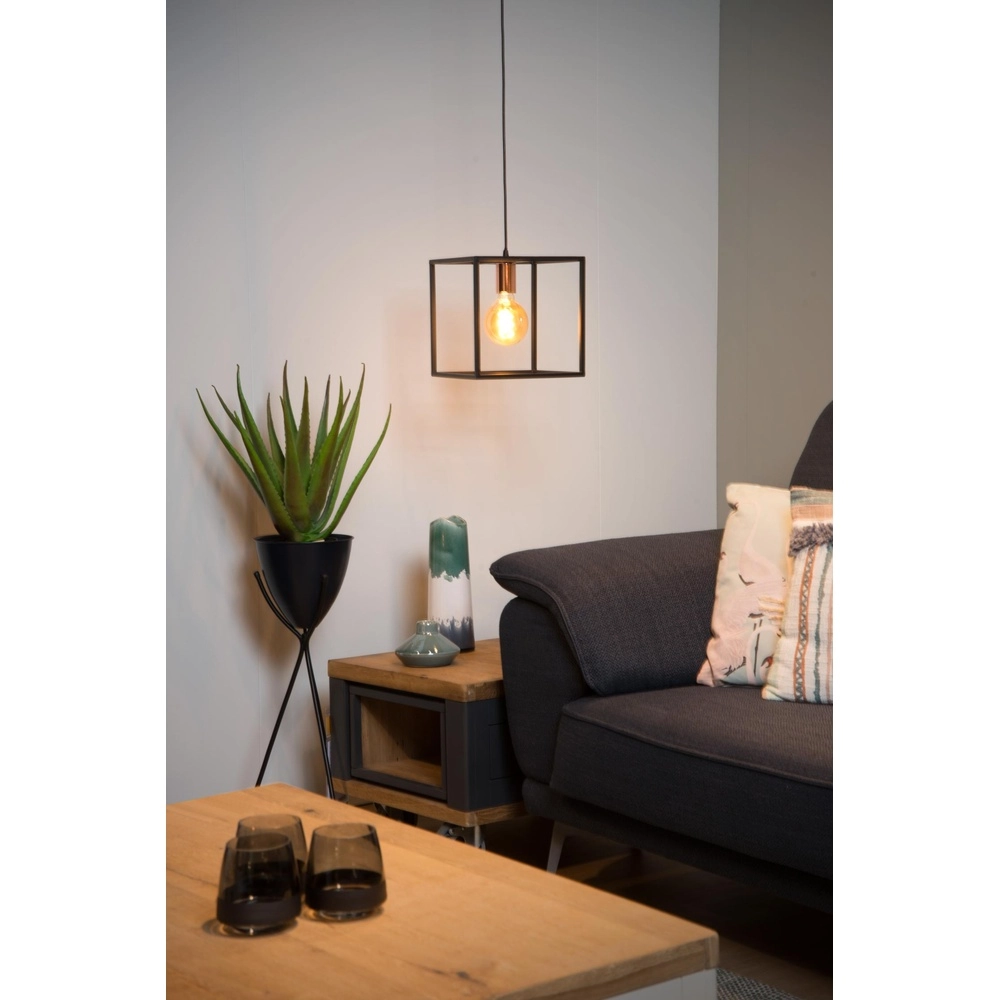 Lampe suspendue Arthur Noir Lucide 5411212082749