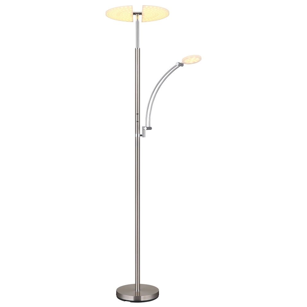 Lampe de pied Tirana nickel Globo 9007371468119