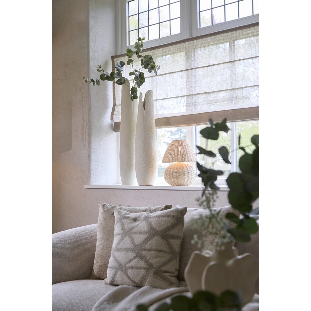 Lampe de table en rotin Mavon Ø 27,5 cm - rotin naturel Light & Living 8717807820527