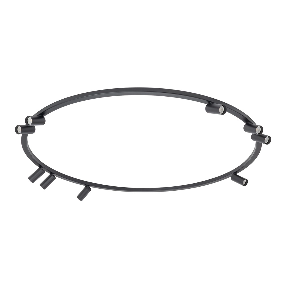 Projecteurs circulaires montés en surface Fourty 9x GU10 - noir Lyora 5903139119504