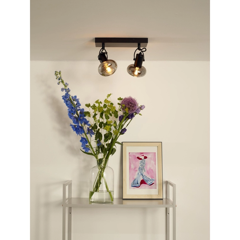 Lampe de plafond Madee 2-noir clair Lucide 5411212176783