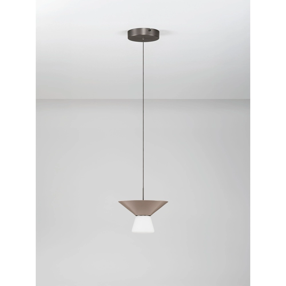 Lampe pendante de conception Baris brun Ø 22cm Lyora 5212017495266