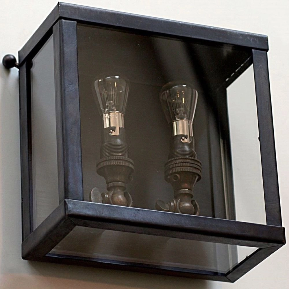 Lampe d'extérieur rurale Vitrine 2L 15 cm Lampe d'extérieur rurale Vitrine 2L 15 cm