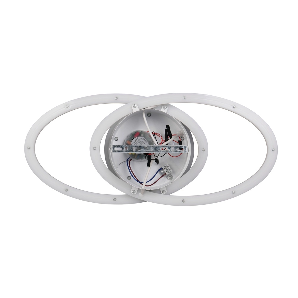 Lampe de plafond à design Deliva Blanc Trio 4017807707793