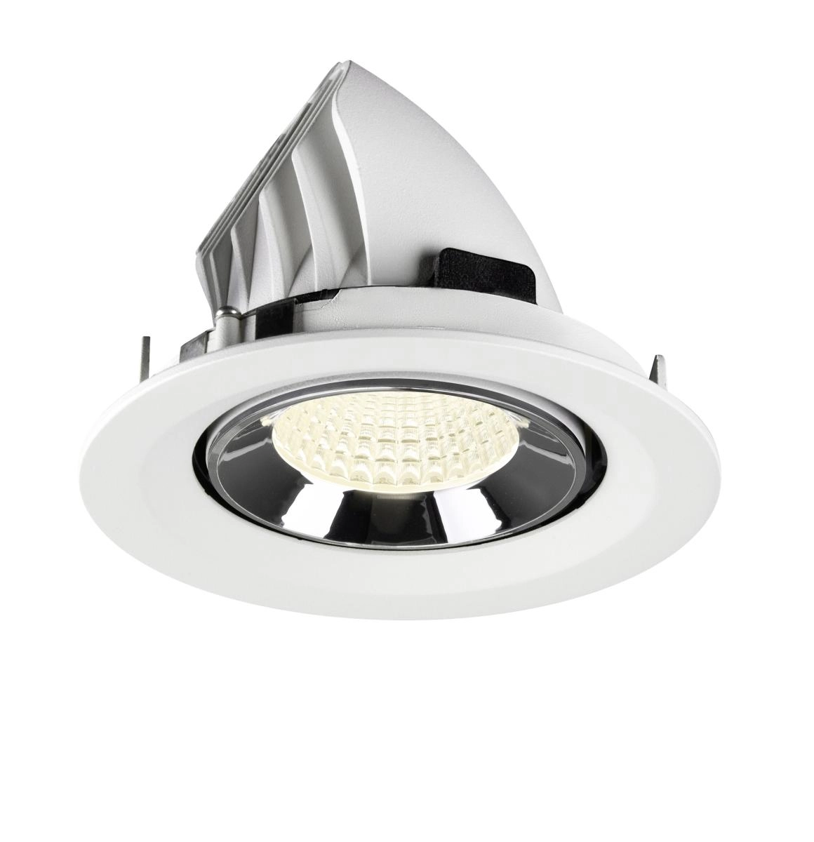 Spot encastré Numinos Gimble M blanc/chrome 4000K - 55 deg SLV 4024163311601