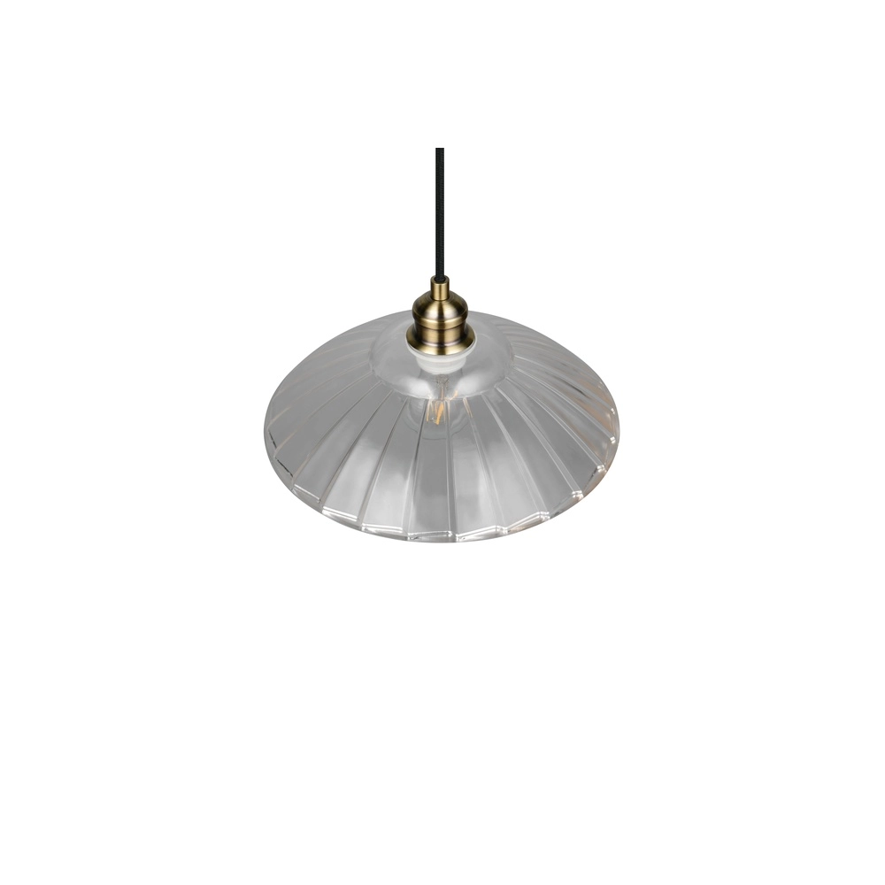 Lampe pendante classique Eluna Vieux laiton Trio 4017807682465