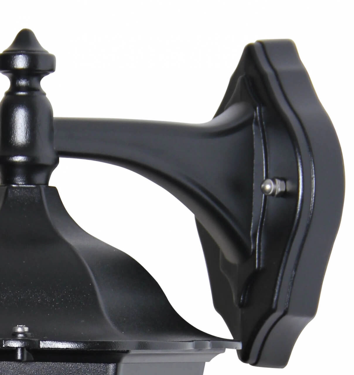 Lampe d'extérieur classique Cartella Down noir Franssen 8033239039277