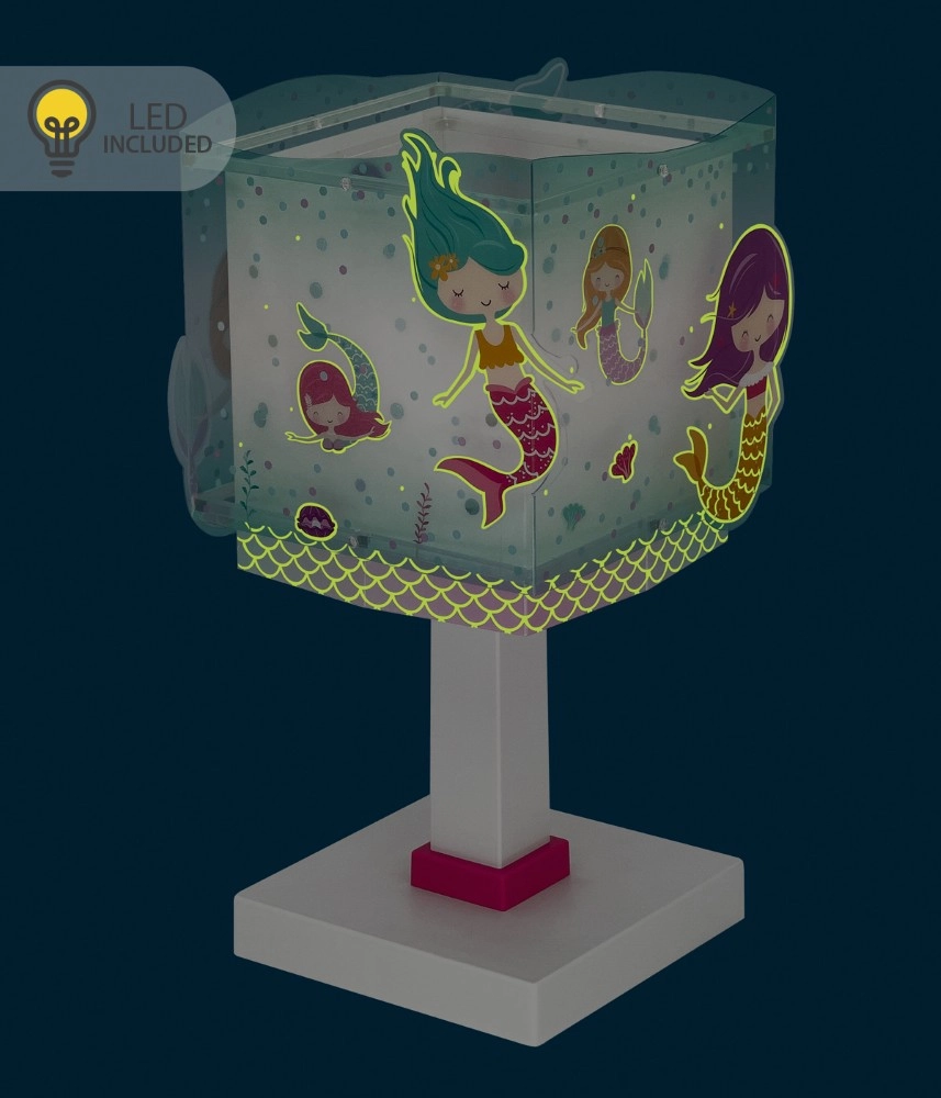 Lampe de table Mermaids turquoise Dalber 8420406002491
