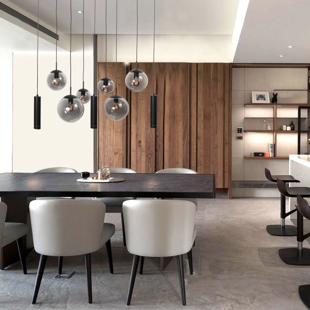 Lampe pendante de conception Bollique Noir à 9 lumières Steinhauer 8712746187670