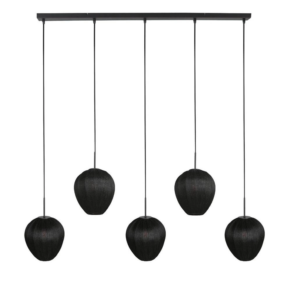 Suspension HaloSwap avec 5 capuchons noirs Suspension HaloSwap avec 5 capuchons noirs