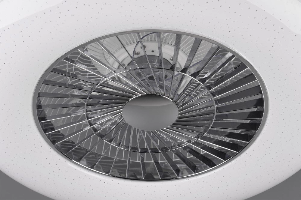 Ventilateur de plafond Visby avec effet étoile Trio 4017807457766