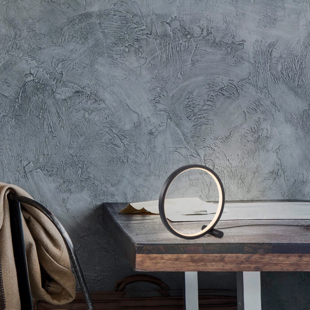 Lampe de table noire Mini Ritus Just Light 4043689000202