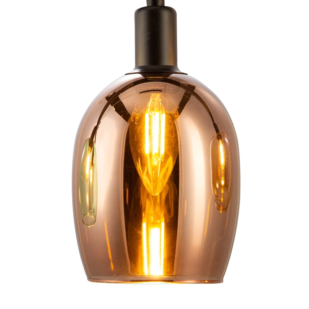 Lampe de plafond Telesto Verre coloré Globo 4048194070528