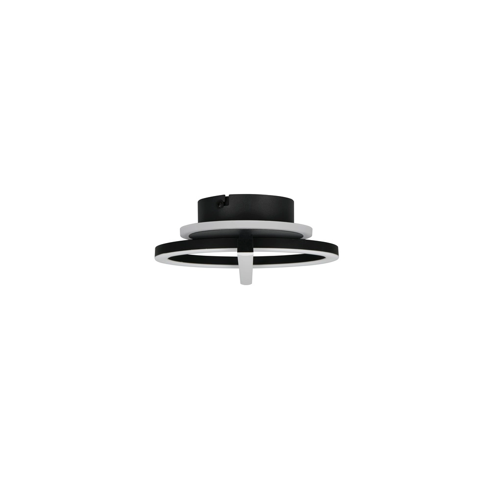 Lampe de plafond Welis Noir moderne Trio 4017807704433