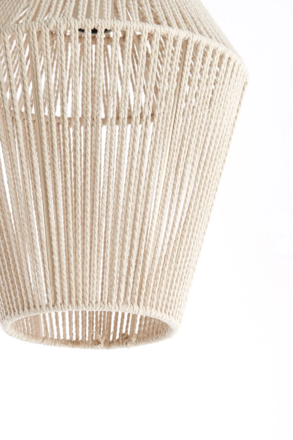 Suspension scandinave Deya crème Ø 30cm Light & Living 8717807744946