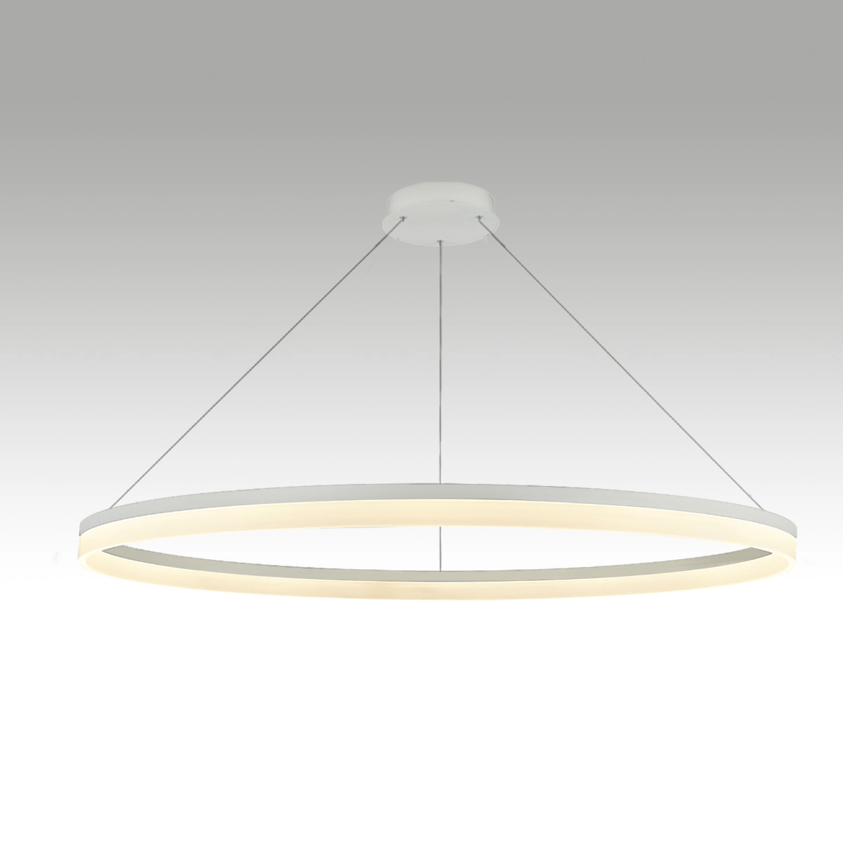 Lampe suspendue élégante Ara Ø 150cm blanc