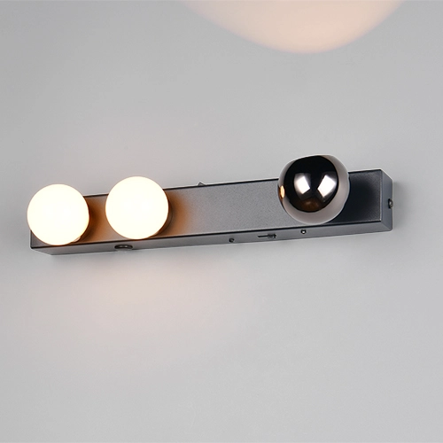 Lampe murale Arpino noir 30 cm