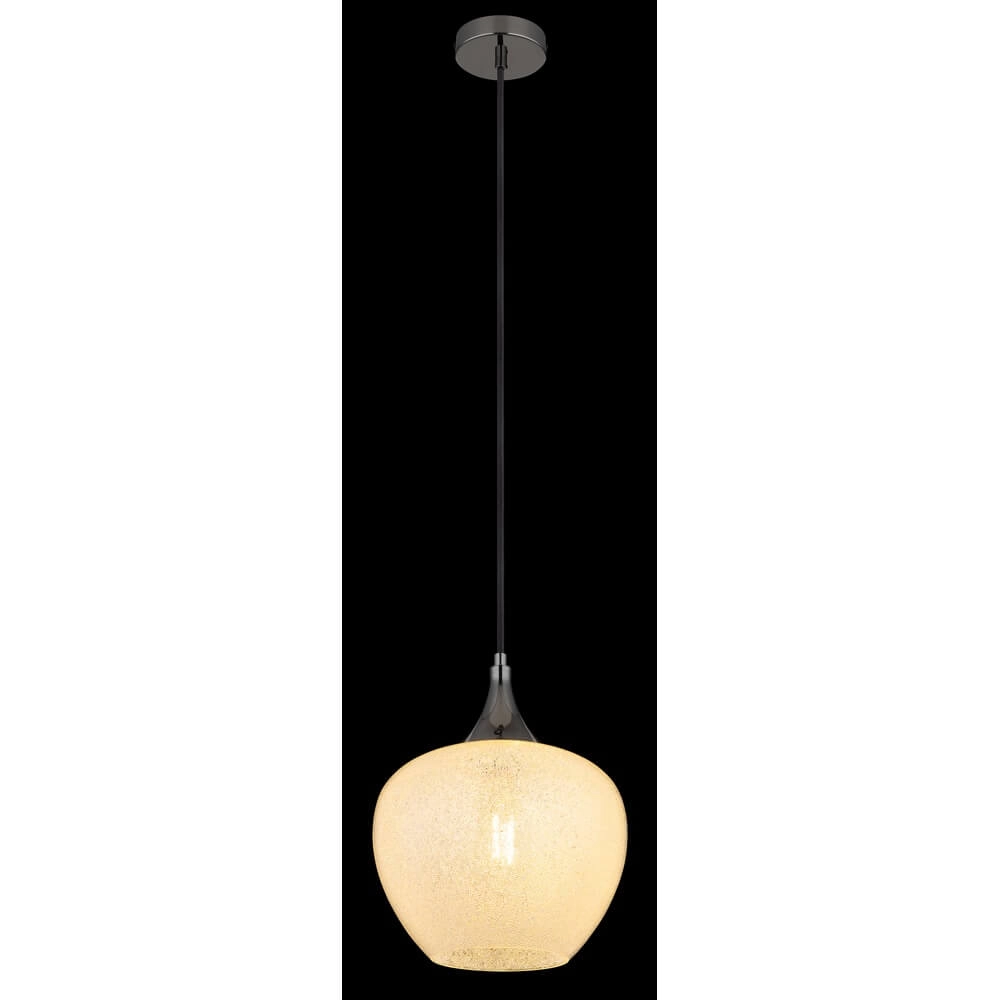 Suspension anthracite Maxy avec verre blanc Ø 24cm Globo 9007371450176
