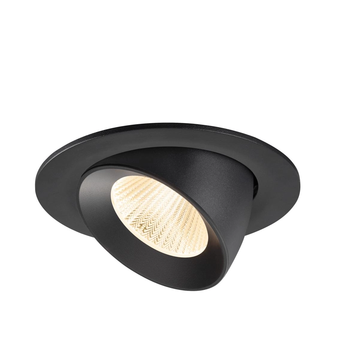 Spot encastré Numinos Gimble L noir 2700K - 40 deg SLV 4024163310482