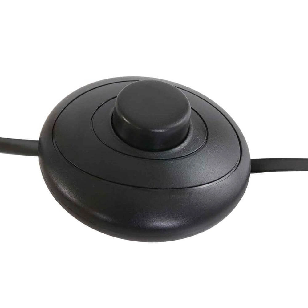 Lampadaire Prato noir avec or Steinhauer 8712746176407