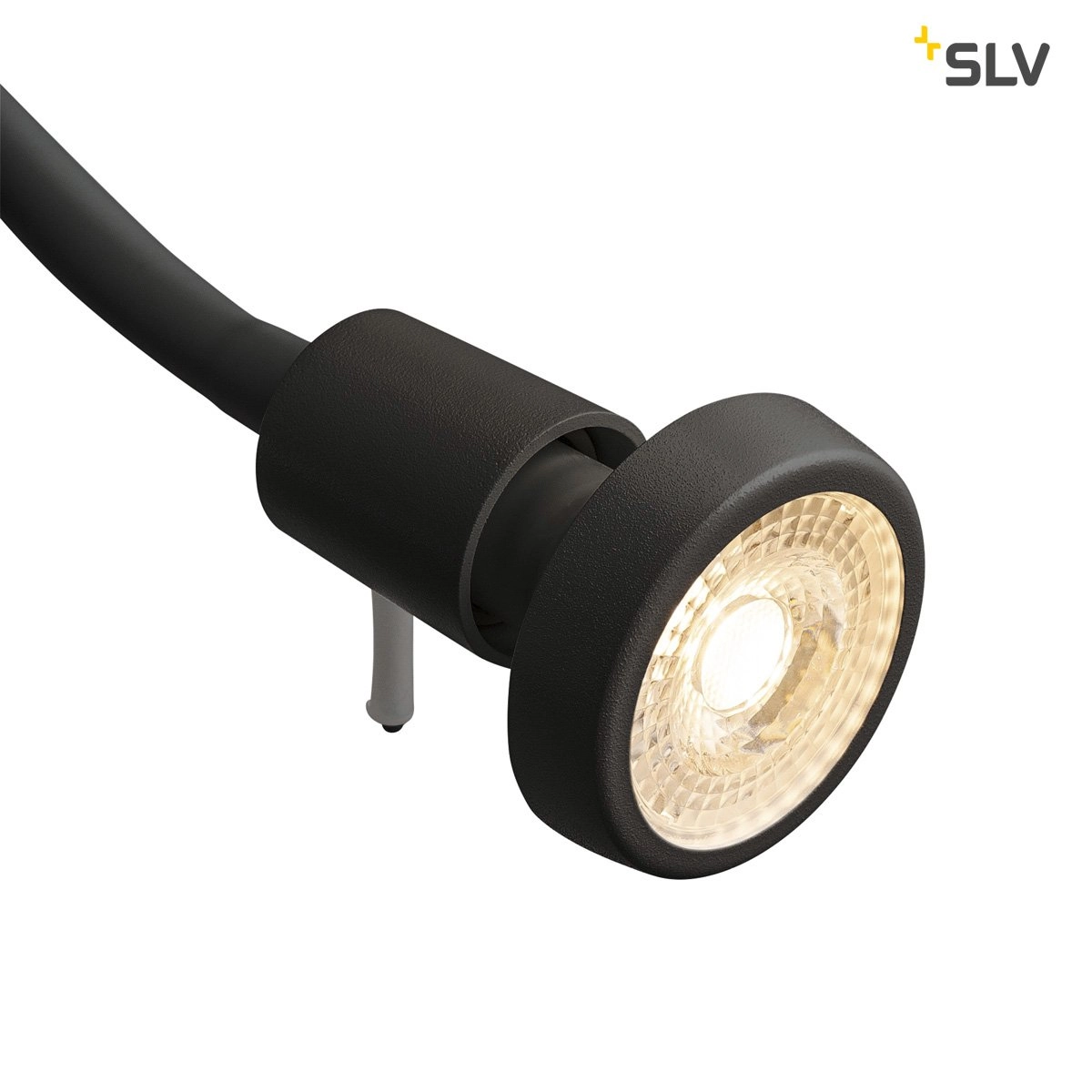 Lampe de lecture flexible Dio Flex noir SLV 4024163228329