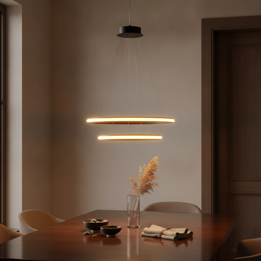 Suspension design Aries noir Ø 59cm Lyora 5212017419835