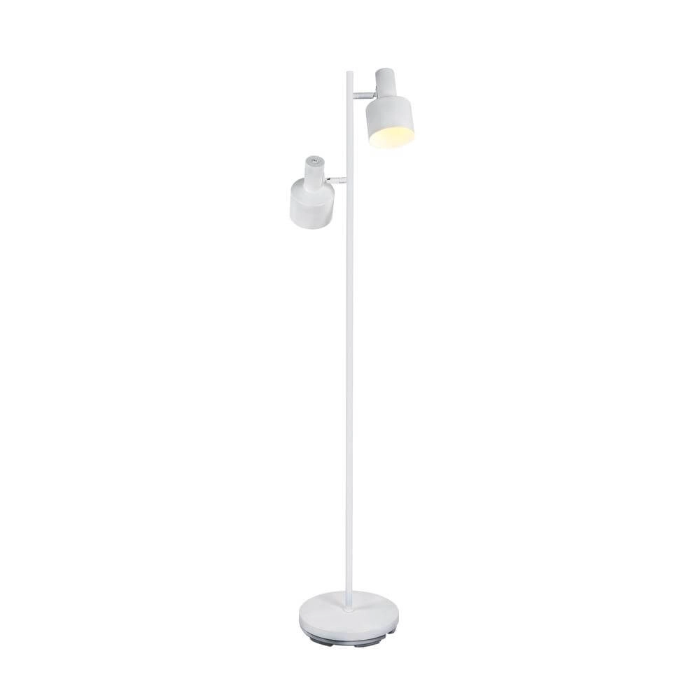 Lampadaire à 2 lumières Twinkle blanc Lampadaire à 2 lumières Twinkle blanc